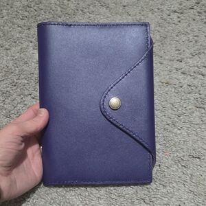 New Portland Leather Goods PLG Medium Snap Journal Amethyst Purple